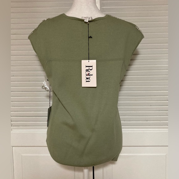 NWT Reba Sleeveless Blouse Size Large - Picture 5 of 10